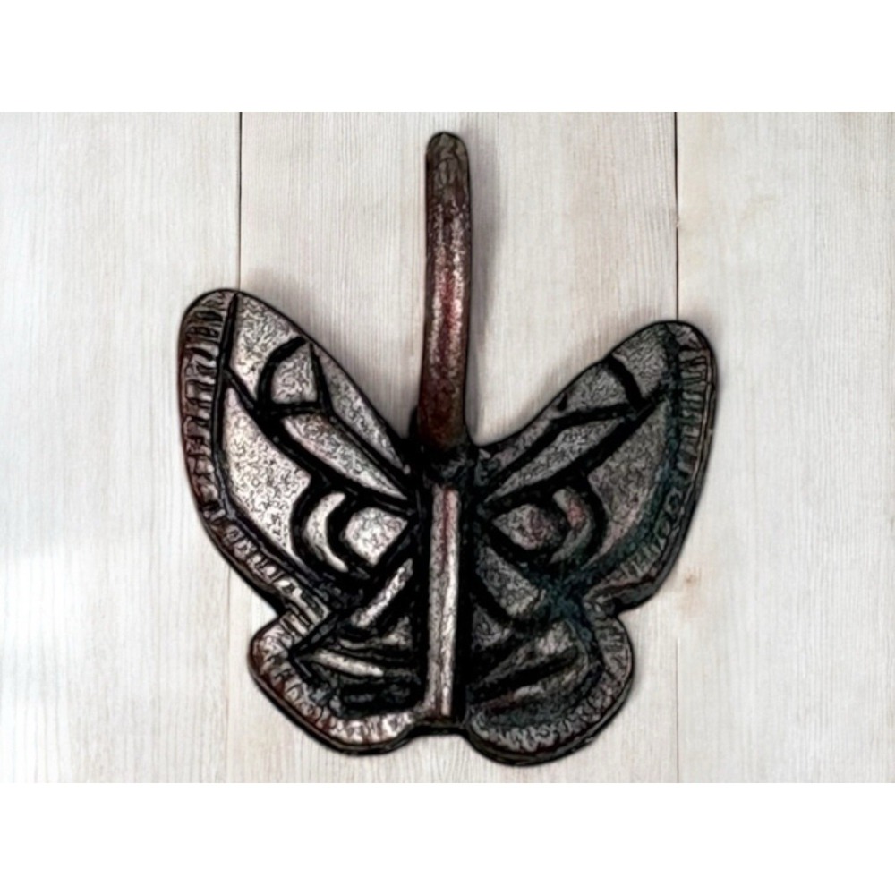 Vintage Gold Tone Butterfly Charm For Bracelet Or Necklace
